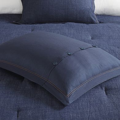Woolrich Perry Oversized Denim Comforter Set