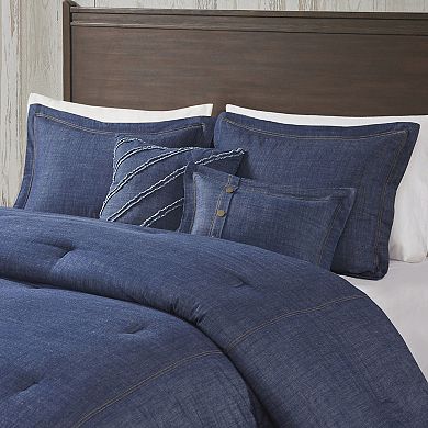 Woolrich Perry Oversized Denim Comforter Set