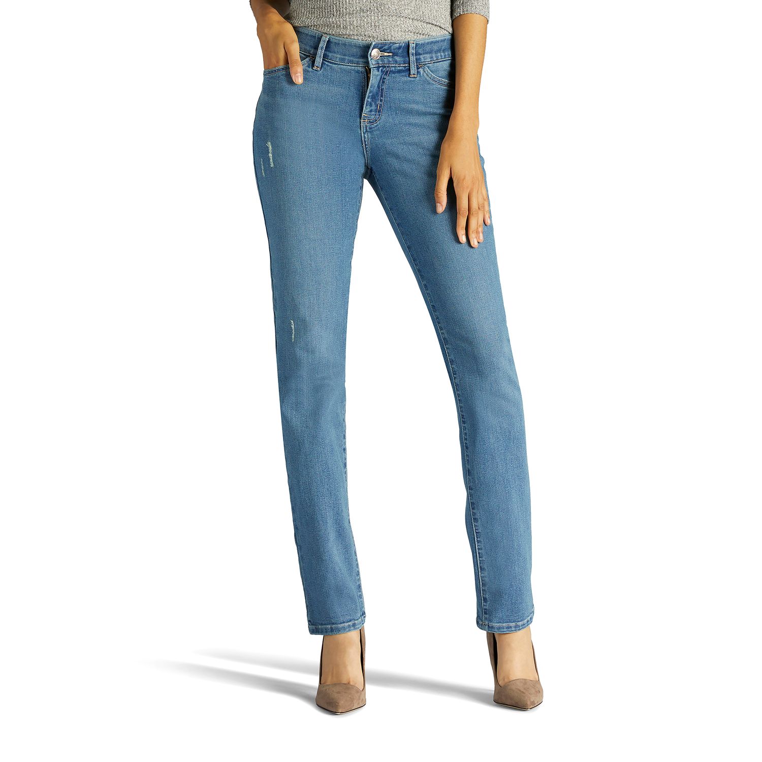 Lee Total Freedom Straight-Leg Jeans