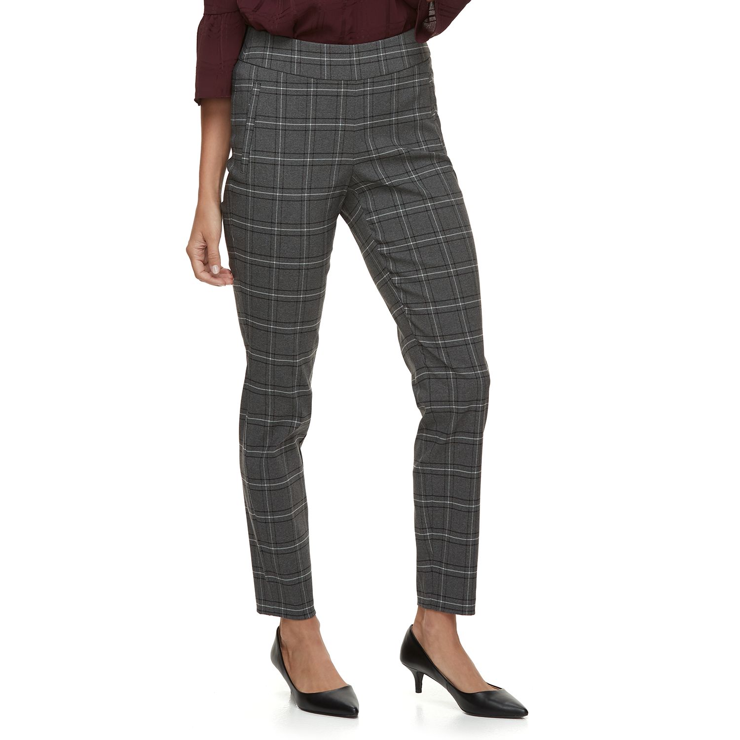 women's pull on skinny pants