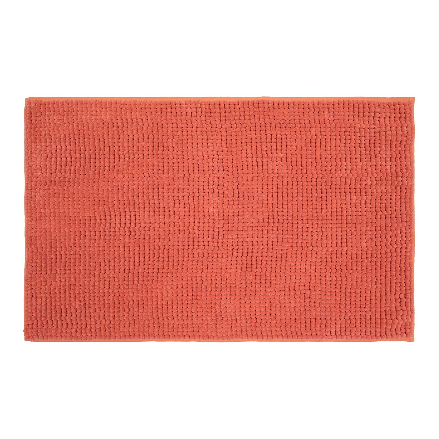 coral colored bath rugs