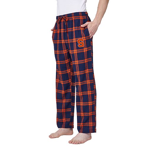 men's sherpa lined flannel pajama pants