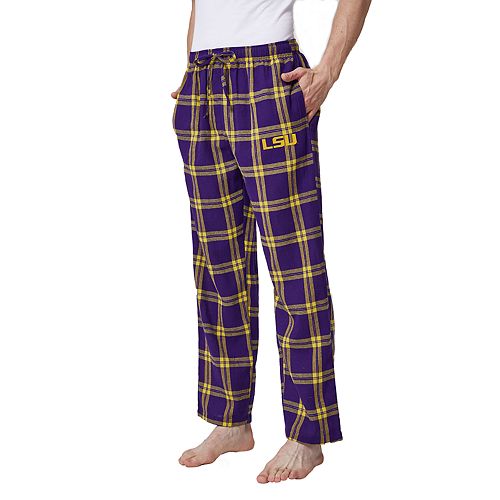 Men's LSU Tigers Home Stretch Flannel Pajama Pants