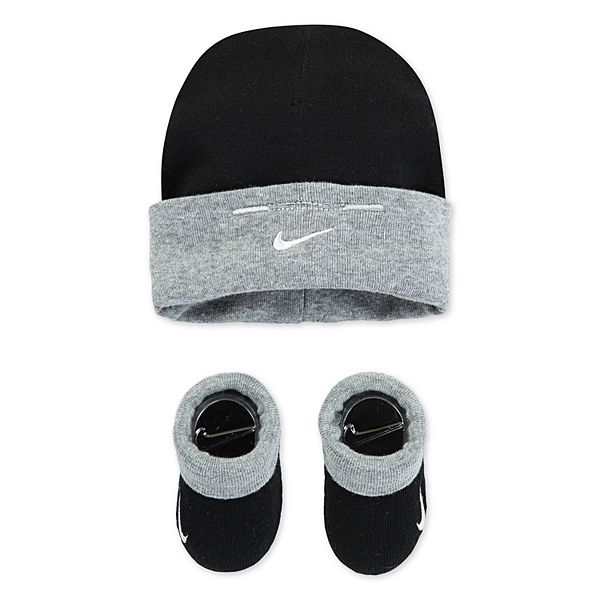 Nike Baby (0-6M) Hat and Booties Set