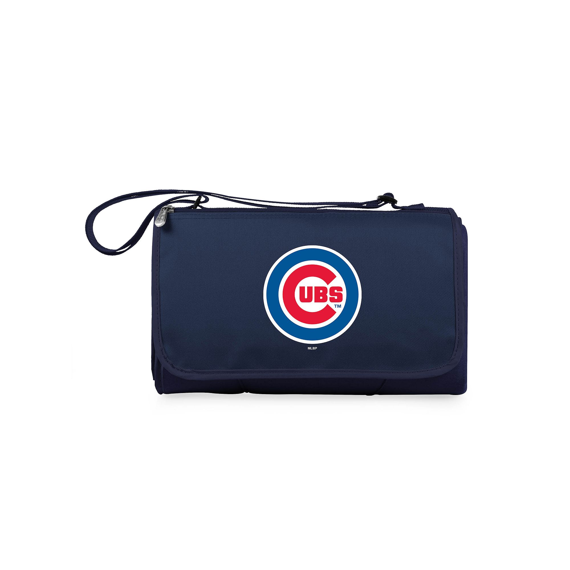 Picnic Time Chicago Cubs Blanket Tote, Blue