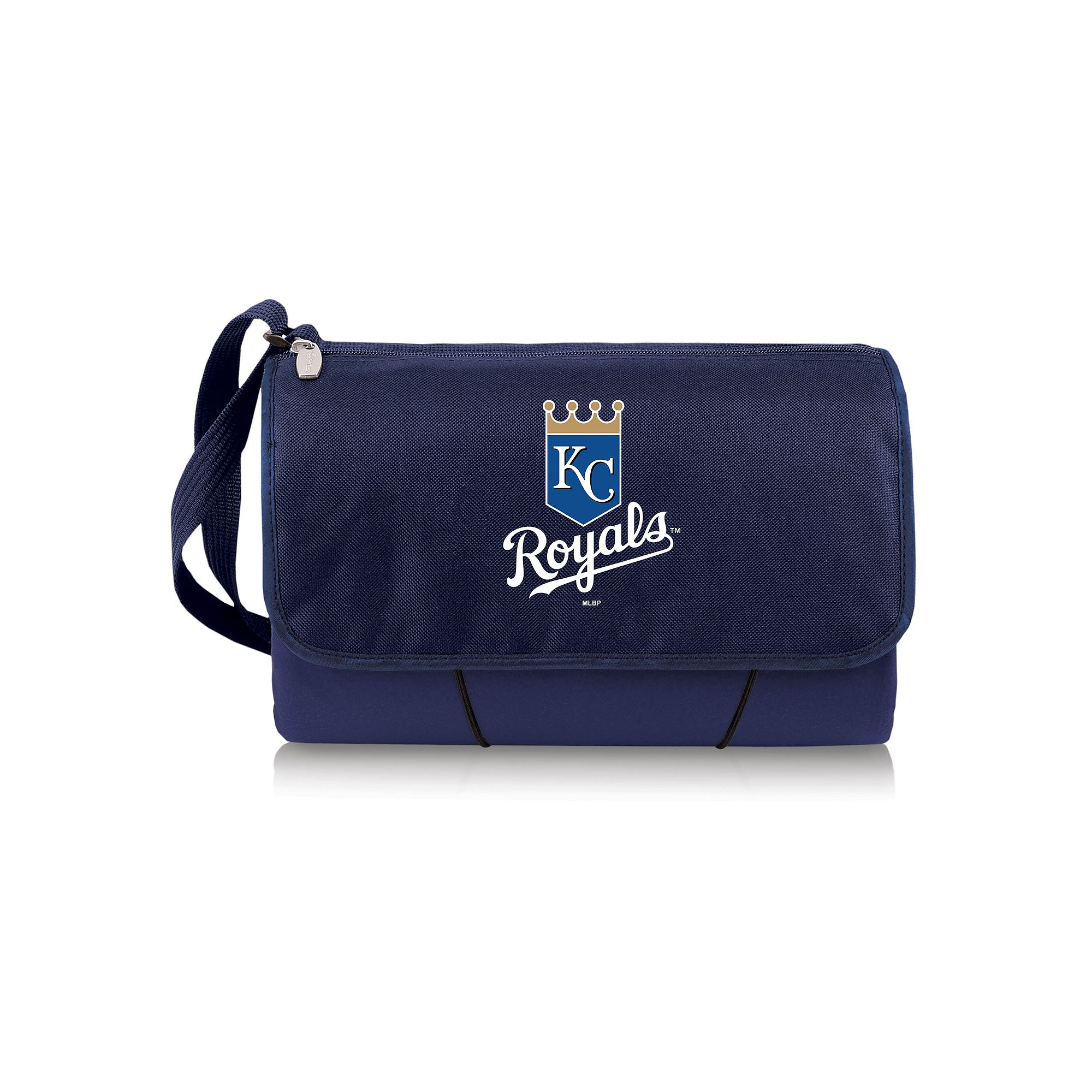 Picnic Time Kansas City Royals Blanket Tote, Blue