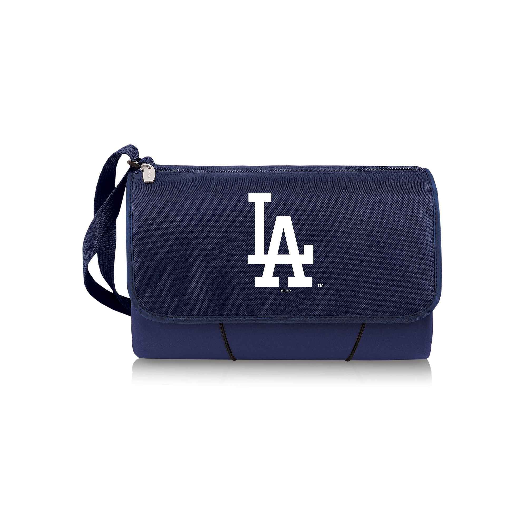 Picnic Time Los Angeles Dodgers Blanket Tote, Blue