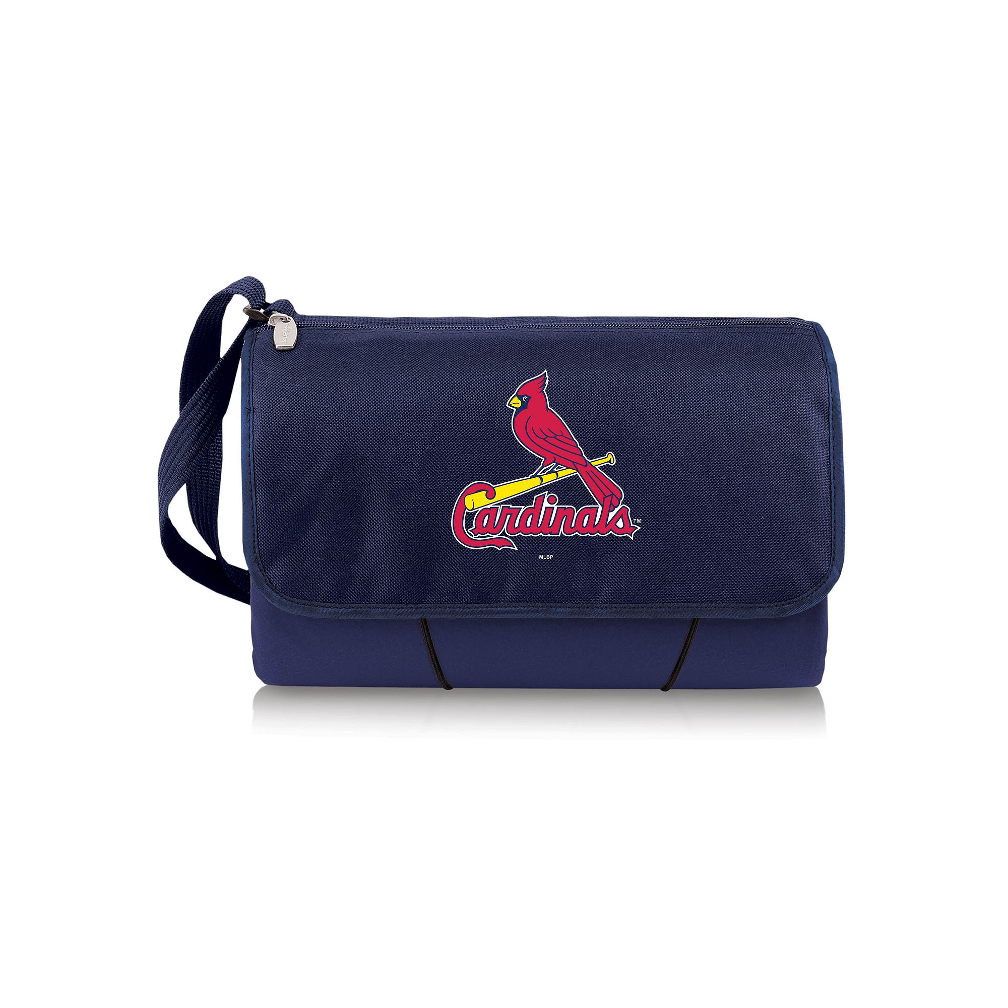 Picnic Time St. Louis Cardinals Blanket Tote, Blue