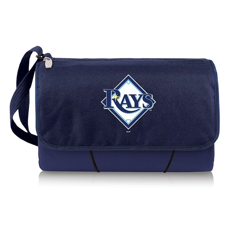 Picnic Time Tampa Bay Rays Blanket Tote, Blue