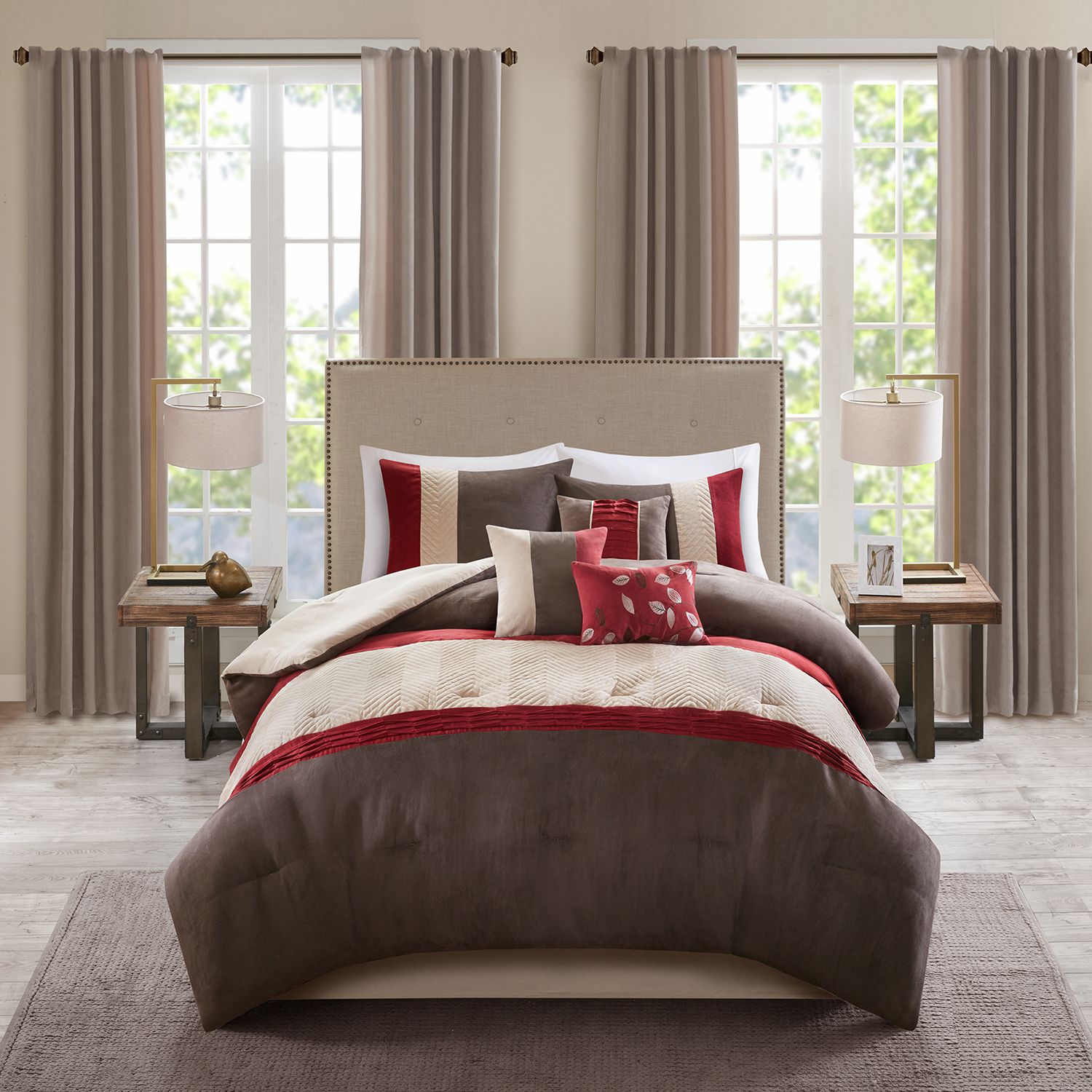 Clearance Red Madison Park Kohl S