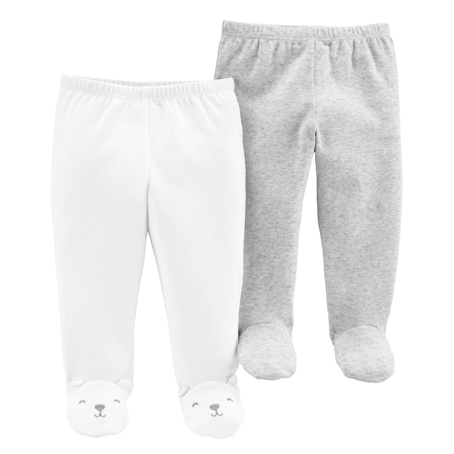 Baby Carter's 2-Pack Footed Pants