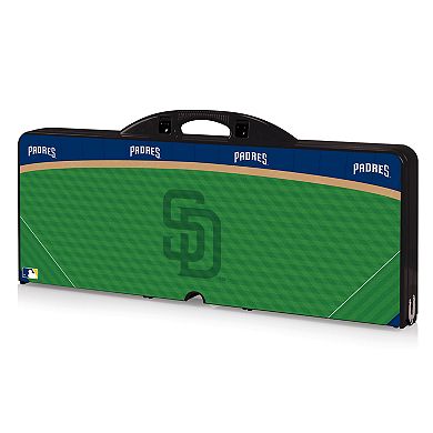 Picnic Time San Diego Padres Portable Picnic Table with Field Design