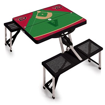 Picnic Time Arizona Diamondbacks Portable Picnic Table with Field Design