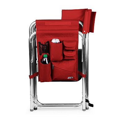 Picnic Time Cincinnati Reds Sports Side Table Chair