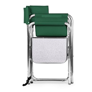 Picnic Time Oakland Athletics Sports Side Table Chair