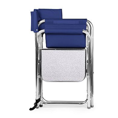 Picnic Time Detroit Tigers Sports Side Table Chair