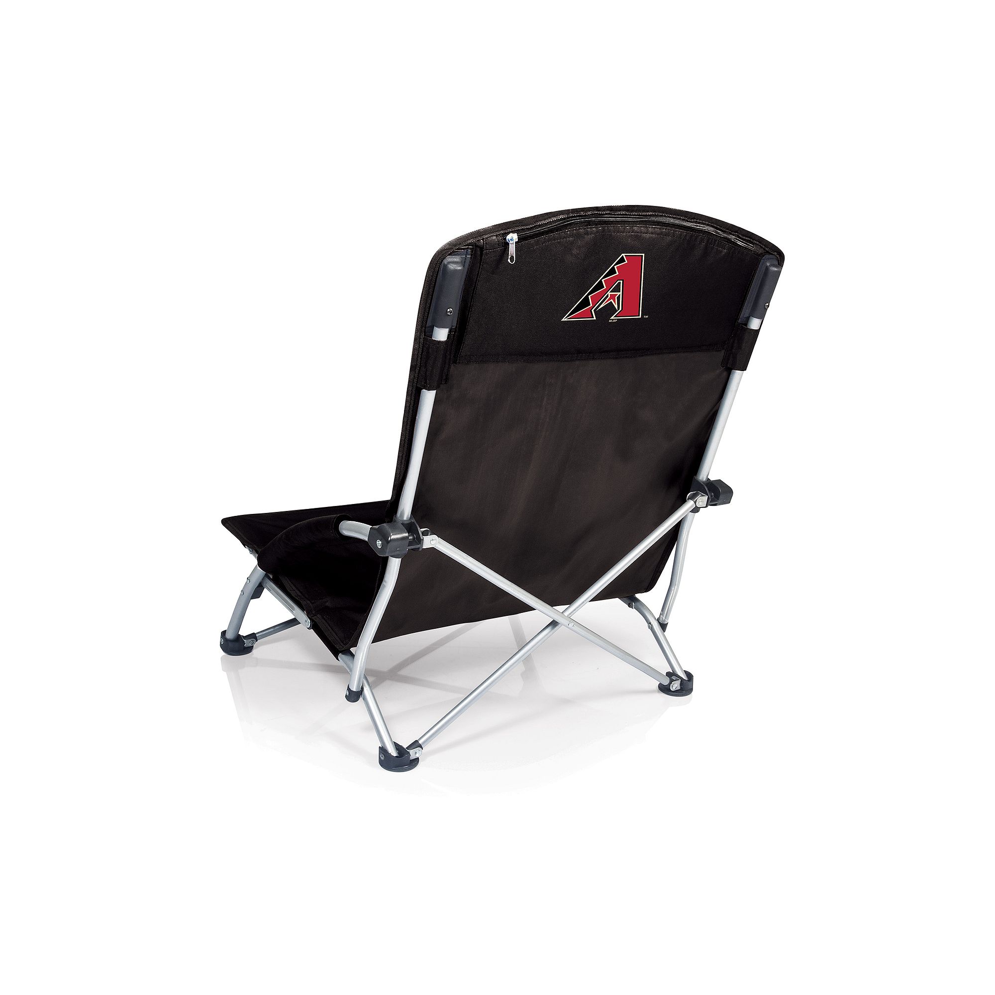Picnic Time Arizona Diamondbacks Tranquility Portable Beach Chair, Black