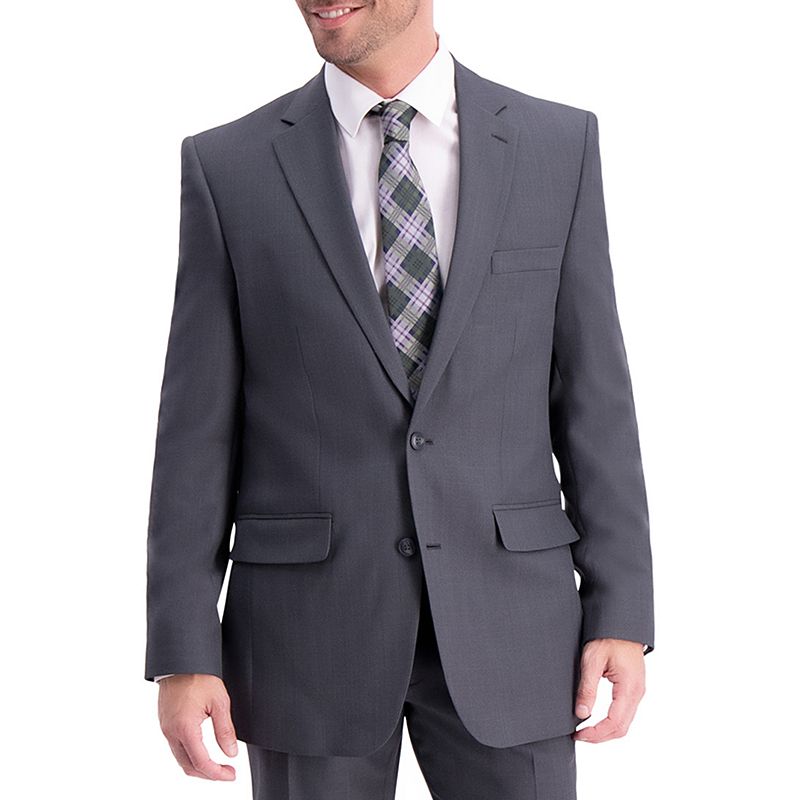 Mens Haggar Travel Performance Tailored-Fit Stretch Suit Jacket, Size: 42 