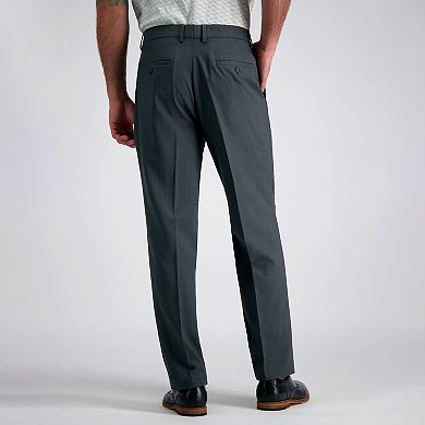 Men's Haggar® Travel Performance Tailored-Fit Stretch Flat-Front Suit Pants