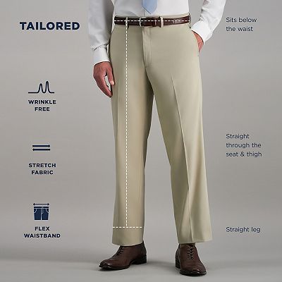 haggar h26 men's flex series slim fit dress pants Haggar H26 Men's Flex Series Slim Fit Dress Pants