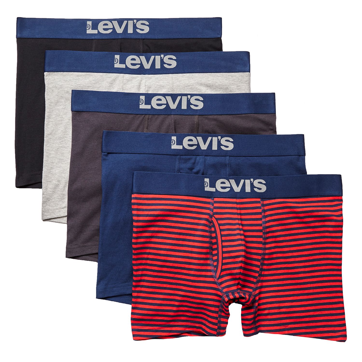 levi's men's 4-pack. stretch boxer briefs