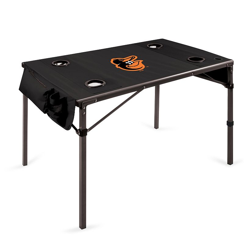 Picnic Time Baltimore Orioles Travel Table, Oxford