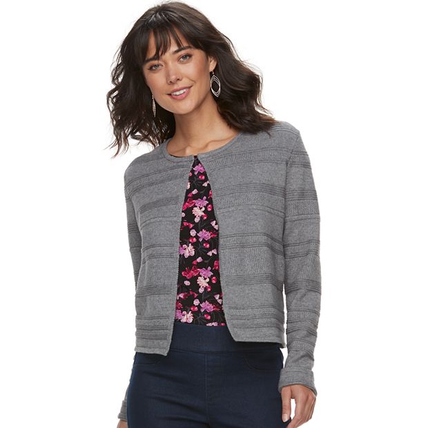 Women's flyaway outlet cardigan