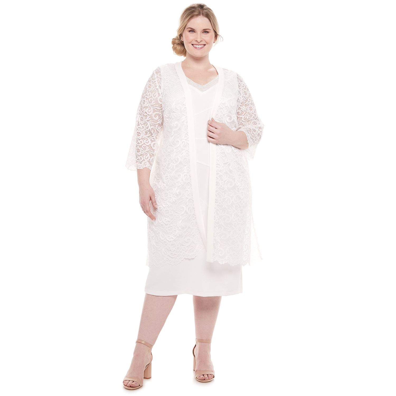 kohl's mother of the bride dresses plus size