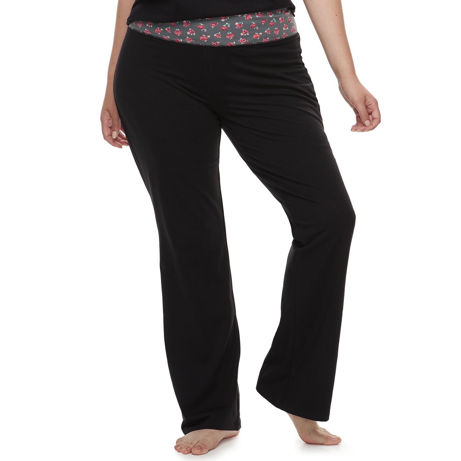 plus size bootcut yoga pants