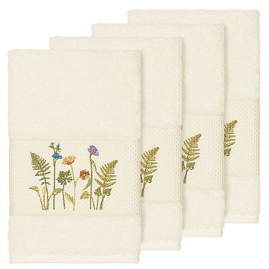 Linum Home Textiles Serenity Embellished Hand Towel Set
