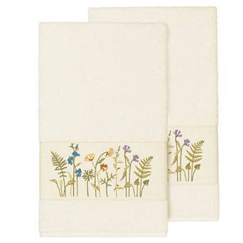 Linum Home Textiles Serenity Embellished Bath Towel Set