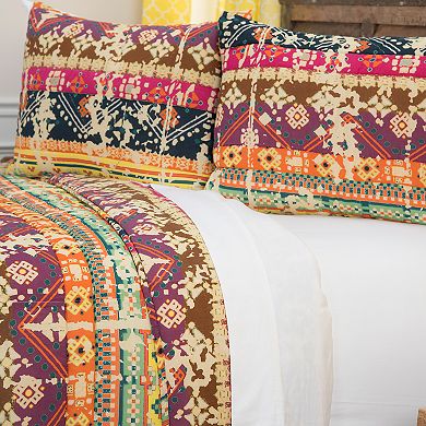 Rizzy Home Dash Geometric Quilt Set with Shams
