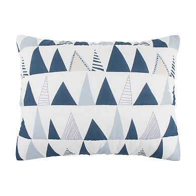 Rizzy Home Maddux Place Flint Geometric Quilt Set