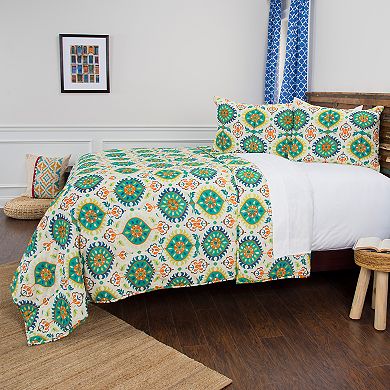Rizzy Home Franky Geometric Quilt Set with Shams