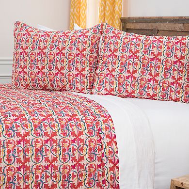 Rizzy Home Lilou Geometric Quilt Set with Shams