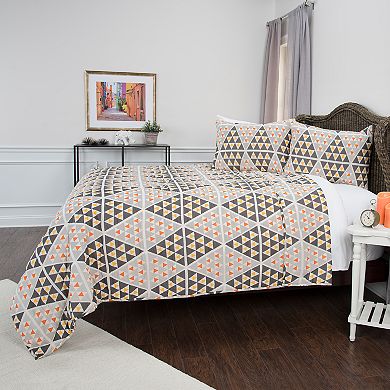 Rizzy Home Tommy Geometric Quilt Set with Shams