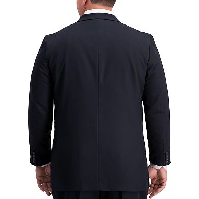 Big & Tall Haggar® Active Series Classic-Fit Herringbone Suit Jacket