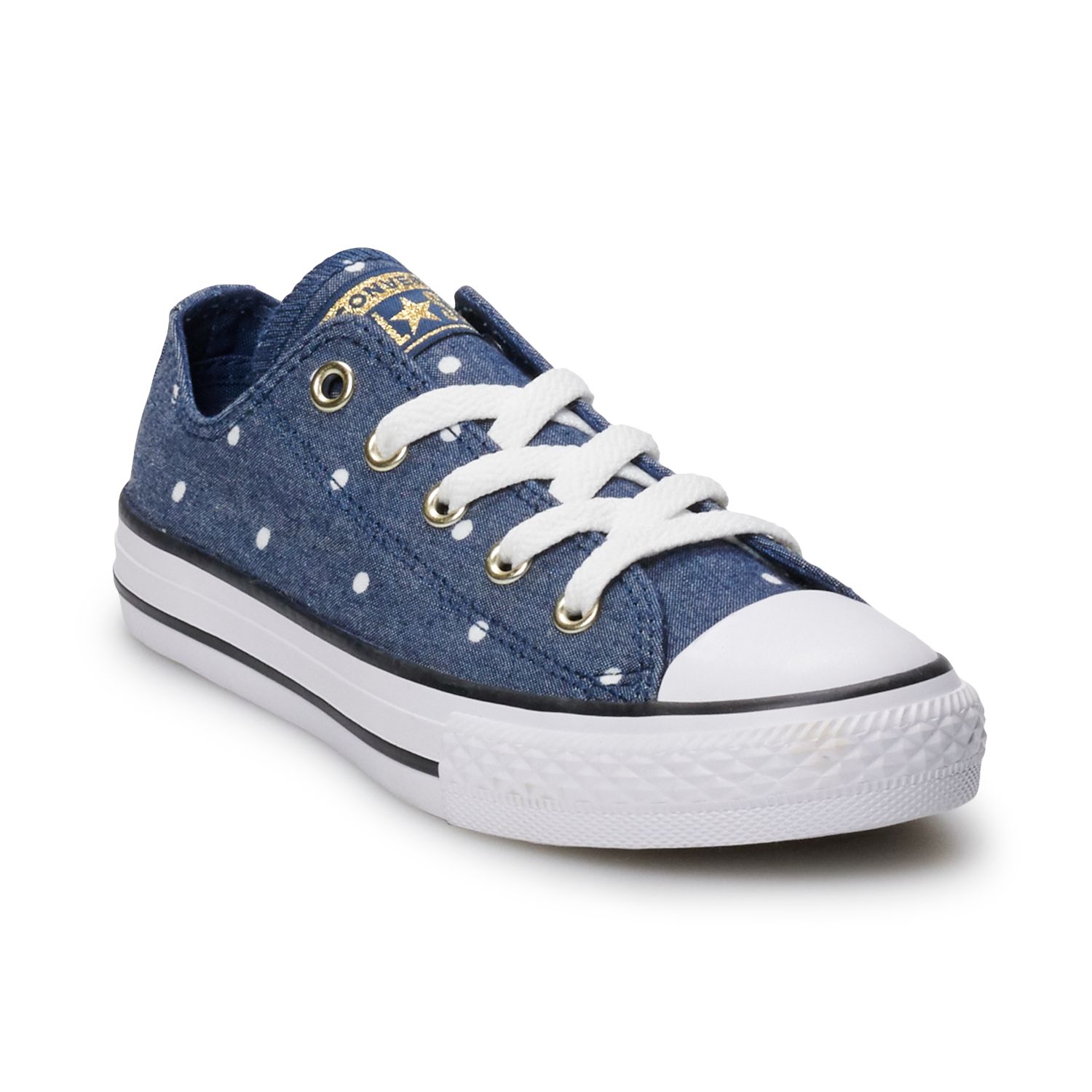 converse polka dot sneakers