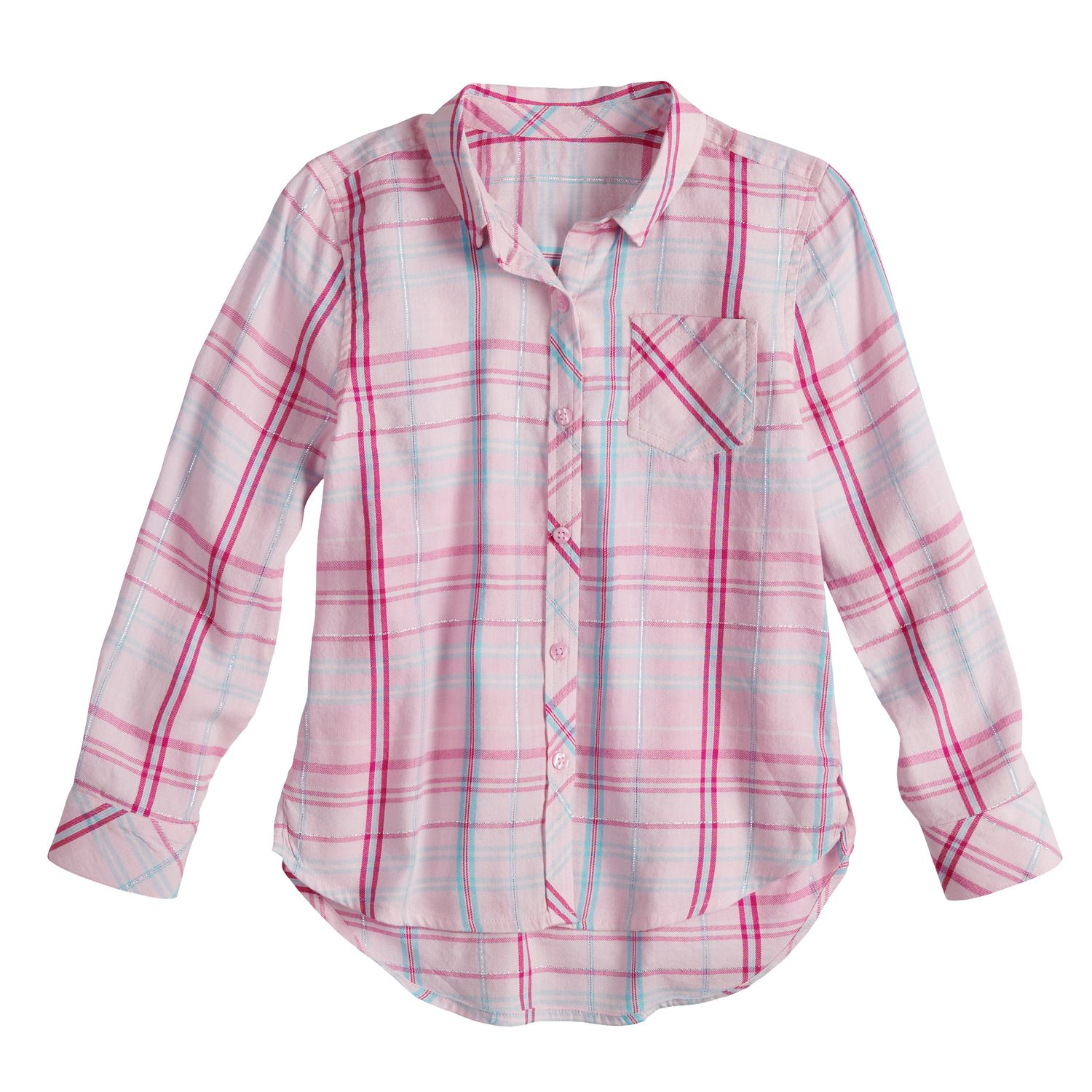 girls button up shirts