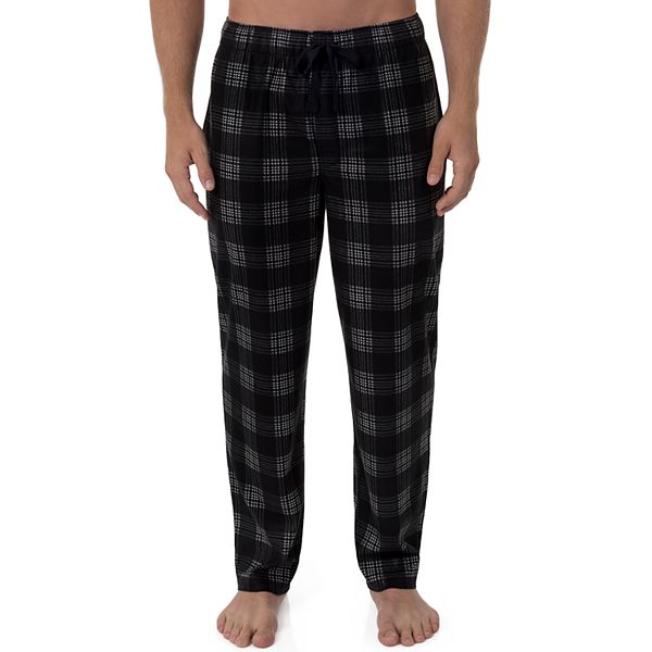 CHAPS Mens Soft Touch Printed Flannel Pajama Pant Pajama Bottom