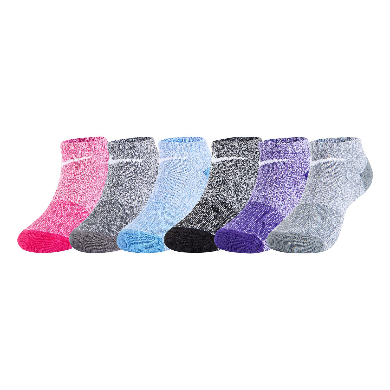 nike socks dri fit no show 6 pack