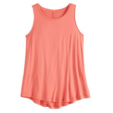 Women's Apt. 9 High Neck Swing Tank