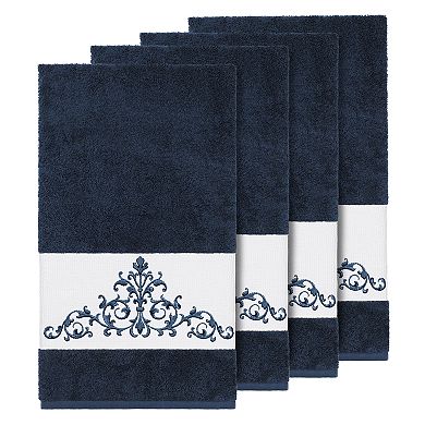 Linum Home Textiles Scarlet Embellished Bath Towel Set