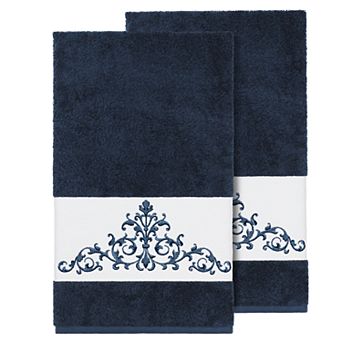 Linum Home Textiles Scarlet Embellished Bath Towel Set