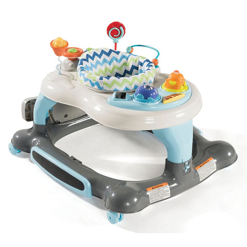 Stork Craft 3-in-1 Activity Walker & Rocker with Jumping Board, Multicolor