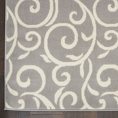 Nourison Nourison Grafix Scroll Area Rug