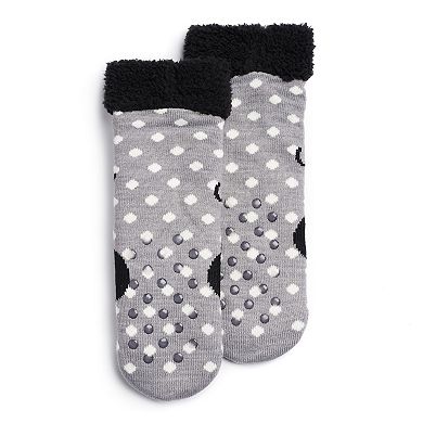 Disney's Minnie Mouse Girls 4-16 Cozy Slipper Socks