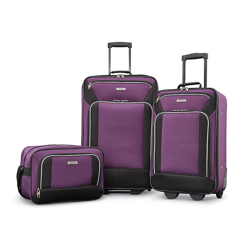 American Tourister Fieldbrook XLT 3-Piece Wheeled Luggage Set with Boarding