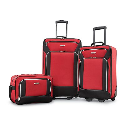 American Tourister Fieldbrook XLT 3 Piece Wheeled Luggage Set with Boarding Bag