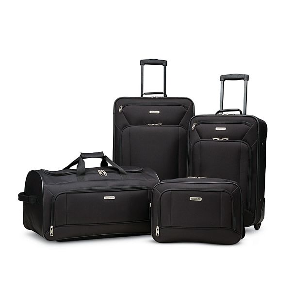 American Tourister Fieldbrook XLT 4-Piece Wheeled Luggage Set with ...